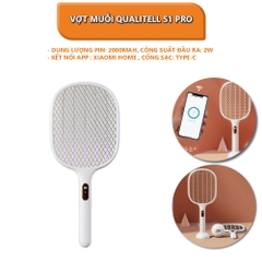 Vợt muỗi Qualitell S1 Pro ZSS210903 Pro pin 2000mAh