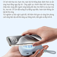 Pin sạc dự phòng từ tính 10000mAh không dây 22.5W miLife P19ZM
