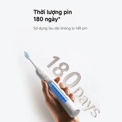 Bàn chải đánh răng điện sóng âm Oscillation Electric Toothbrush White GL BHR9814GL