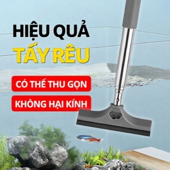 Chổi quạt nước, gạt bụi kính, gương ô tô, vệ sinh bể cá
