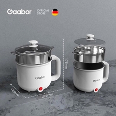 Nồi điện đa năng Gaabor GR-N18A công suất 600W dung tích 1.8L lòng nồi chống dính