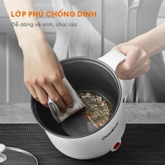 Nồi điện đa năng Gaabor GR-N18A công suất 600W dung tích 1.8L lòng nồi chống dính