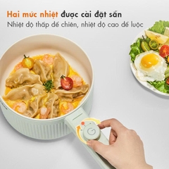 Nồi điện đa năng Gaabor EC-20M01A công suất 600W, dung tích 2L