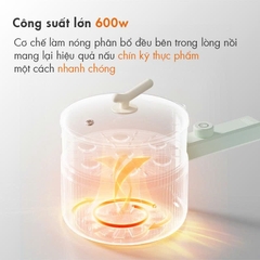 Nồi điện đa năng Gaabor EC-20M01A công suất 600W, dung tích 2L