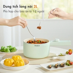 Nồi điện đa năng Gaabor EC-20M01A công suất 600W, dung tích 2L