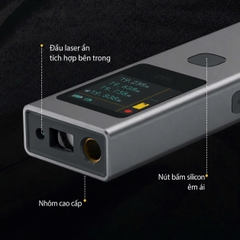 Máy đo khoảng cách laser Duka ATuMan LS6 khoảng đo 40m, màn hình màu
