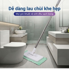 Cây Chổi Lau Nhà Đa Năng Thế Hệ Mới – Phù Hợp Với 99% Giẻ Lau Trên Thị Trường