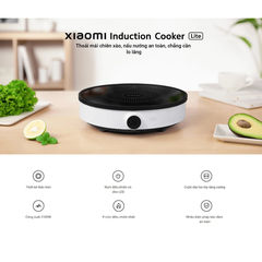 Bếp Điện Từ  Induction Cooker Lite EU / Công suất 2100W, Nóng Nhanh Chóng
