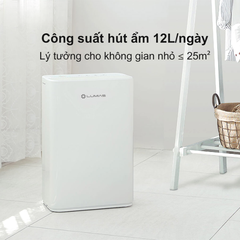 Máy hút ẩm 12L Lumias D6S-12L