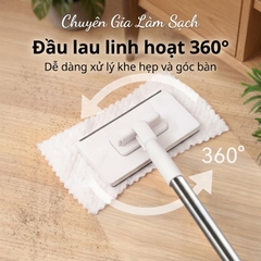 Cây Chổi Lau Nhà Đa Năng Thế Hệ Mới – Phù Hợp Với 99% Giẻ Lau Trên Thị Trường