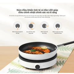 Bếp Điện Từ  Induction Cooker Lite EU / Công suất 2100W, Nóng Nhanh Chóng