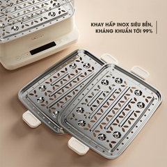 Nồi hấp Bear 3 tầng đa năng 12L SB-NH12L