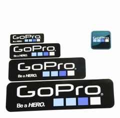 Bộ 9 Miếng dán Logo Gopro đẹp mắt