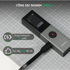 Máy đo laser tia xanh Atuman LSB, khoảng đo 50m