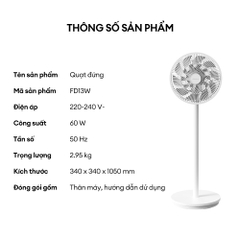 Quạt đứng Deerma DEM-FD13W