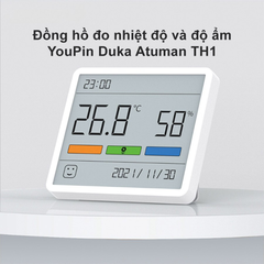 Đồng hồ đo nhiệt độ và độ ẩm Duka Atuman TH1