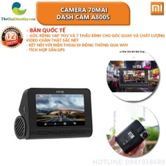 [Bản quốc tế] Camera 70mai Dash cam A800S