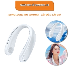 Quạt đeo cổ Qualitell H4 ZSM240614 pin 2000mAh