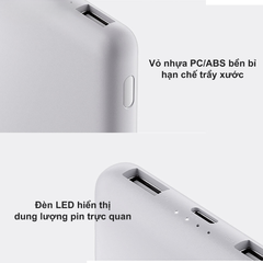 Pin sạc dự phòng Xiaomi Power Bank 10000mAh 22.5W Lite