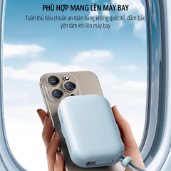 Pin sạc dự phòng từ tính 10000mAh không dây 22.5W miLife P19ZM