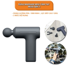 Súng massage mini cầm tay Mijia gen 3