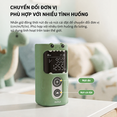 Máy đo chiều cao, thước đo khoảng cách Atuman HM1, đo tối đa 50m, độ chính xác cao, kết nối app