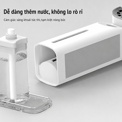 Quạt phun sương tích điện cầm tay mini có sò lạnh Solove MLS6212B - Bảo hành 1 tháng