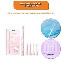 Bàn chải điện Pinjing Hello Kitty T3