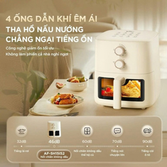Nồi chiên không dầu Bear 5L AF-5H15I52