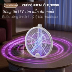 Vợt muỗi đa năng gấp gọn Quange SW1 – Vừa là vợt muỗi, vừa là đèn bắt muỗi tự động