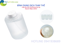 Dung dịch thay thế máy tạo bọt xà phòng rửa tay Xiaomi Mijia 320ml (Dành cho máy tạo bọt xà phòng Xiaomi Mijia) 1 hộp 3 lọ