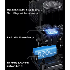 Máy bơm xe cầm tay 70MAI TP07