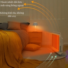 Máy sưởi thông minh Xiaomi Smartmi Graphene GR-H kết nối app mihome