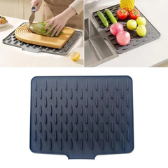 Tấm Silicone Úp Chén Đĩa Ráo Nước Nhanh Khô - Tấm Lót Nồi Chống Trượt Chịu Nhiệt Độ Cao