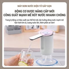 Máy Bơm nước mini tại vòi Quange điện áp 5V-1A,công suất 4W có thể gấp gon