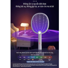 Vợt kiêm đèn bắt muỗi Milife B2