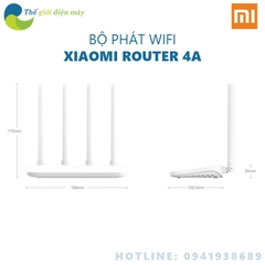 Bộ Phát Wifi Xiaomi Router 4A Công Suất 2.4 GHz và 5 Ghz 4 Angten 16MB ROM 64 RAM DDR2