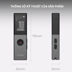Máy đo laser tia xanh Atuman LSB, khoảng đo 50m