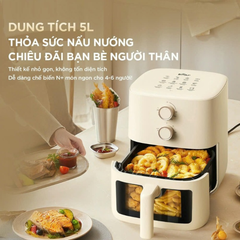 Nồi chiên không dầu Bear 5L AF-5H15I52