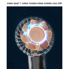 Quạt cầm tay mini Qualitell Y2 ZSC230613 Pin 1200mAh