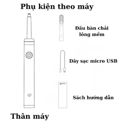 Bàn chải điện thông minh ILV T100-Giải pháp chăm sóc răng miệng toàn diện