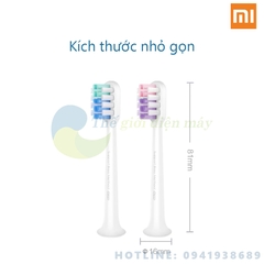 Bộ 2 đầu thay thế bàn chải điện DR.BEI sonic loại sạch EB-N0202