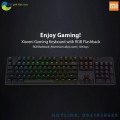 Bàn phím cơ gaming Xiaomi RGB 104K đèn led 14 chế độ