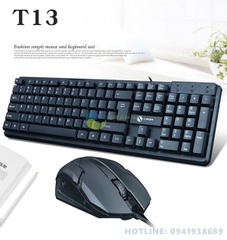 Combo bàn phím, chuột chơi game Limei T13