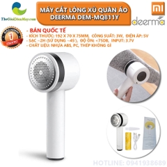 [Bản quốc tế] Máy cắt lông xù quần áo Xiaomi Deerma DEM-MQ811Y