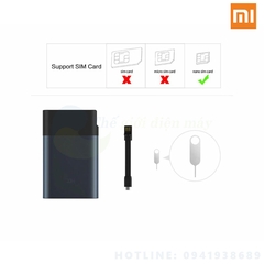 Bộ phát Wifi 4G di động kiêm sạc dự phòng Xiaomi ZMI MF885