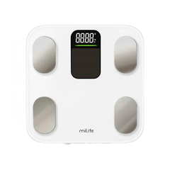 Cân điện tử thông minh Body Fat Milife S40 đo 23 chỉ số, kết nối app Mihome