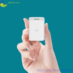 Củ sạc nhanh 18W Xiaomi Zmi HA612 QC3.0 màu ngẫu nhiên