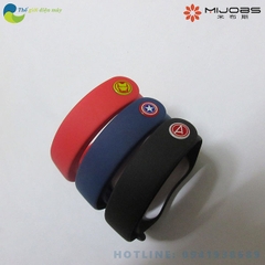 Dây đeo cao su phiên bản Avengers cho Mi Band 3, Mi Band 4