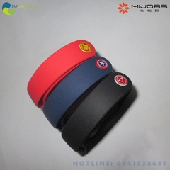 Dây đeo cao su phiên bản Avengers cho Mi Band 3, Mi Band 4